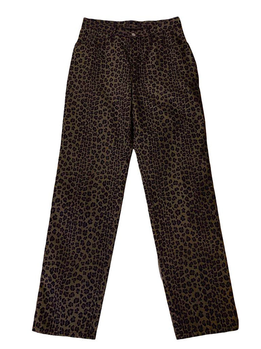 Fendi jeans animalier anni 2000. (M)