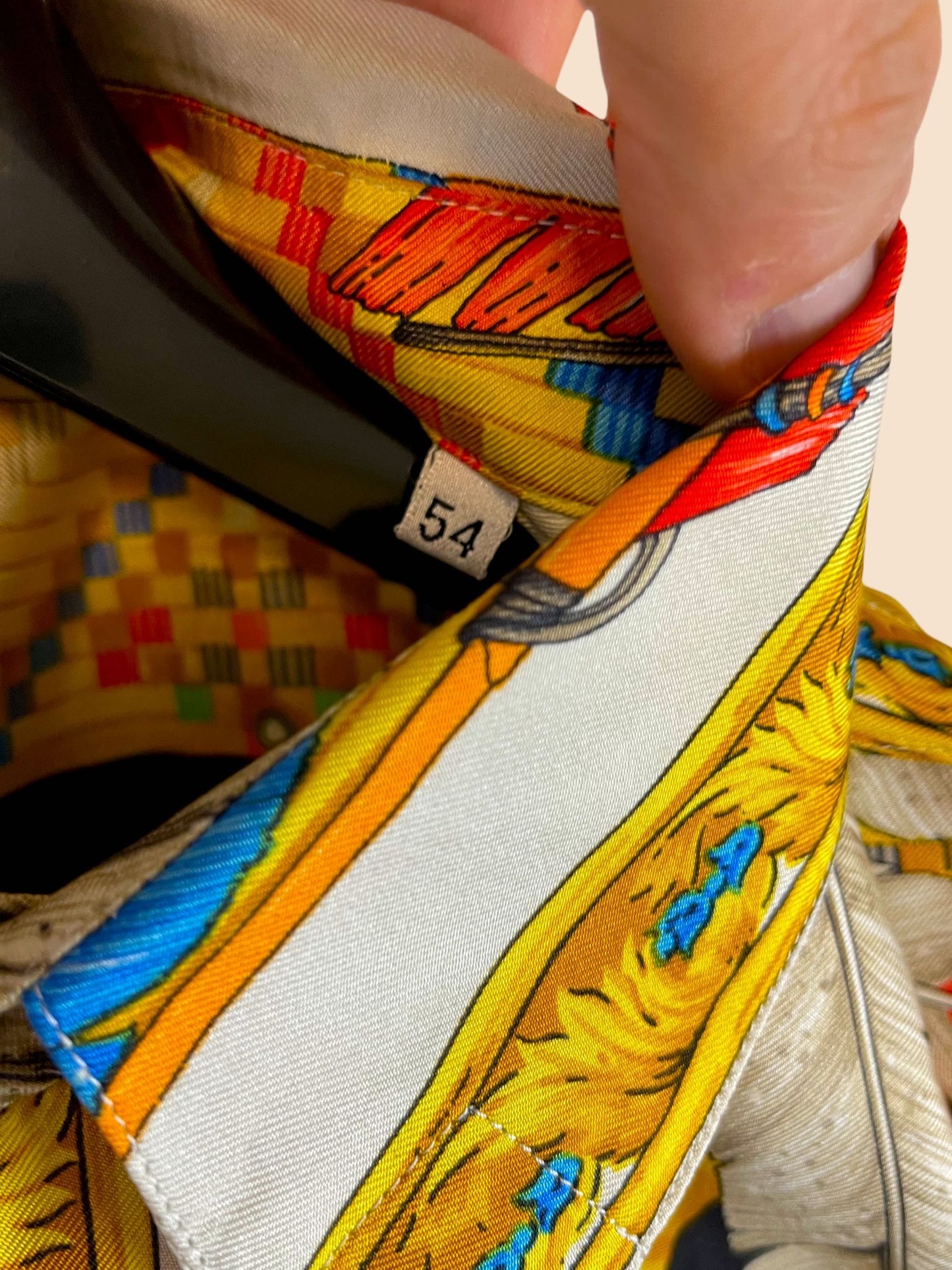 GIANNI VERSACE CAMICIA IN SETA ANNI 90S freeshipping - BEATBOX COLLECTION