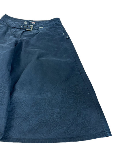Jean Paul Gaultier gonna pantalone con ricamo. (L)