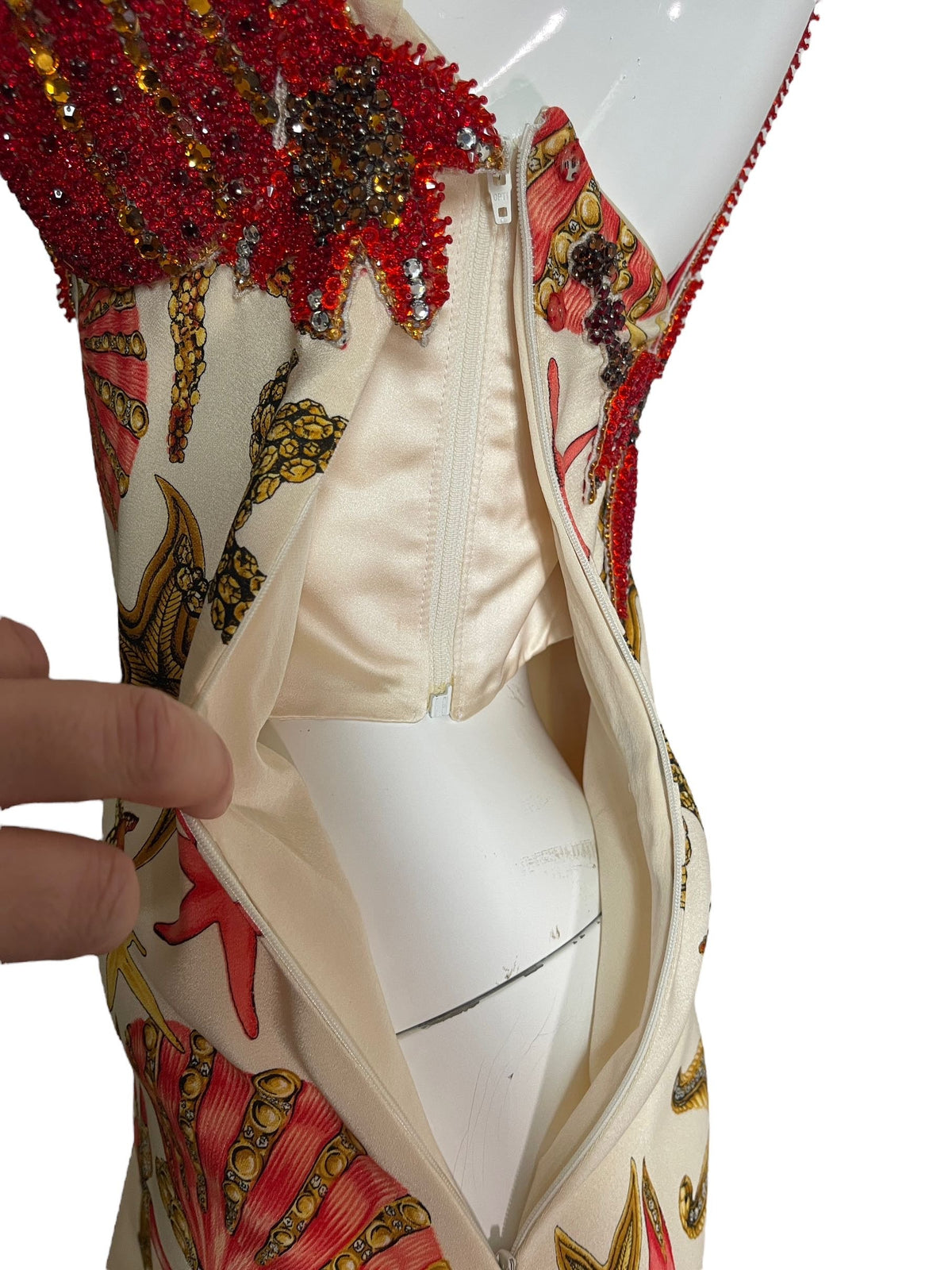 Gianni Versace abito sea shell 1992 — foto 24