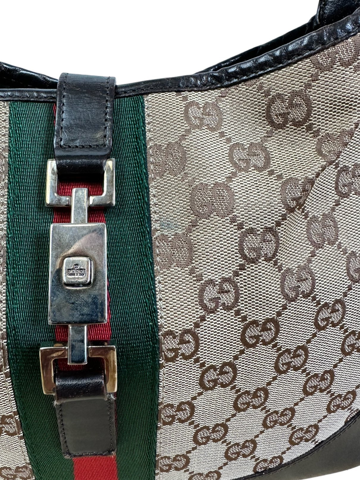 Gucci Jackie vintage in tela GG.