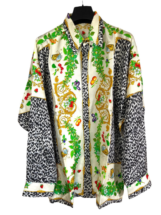 Gianni Versace camicia in seta