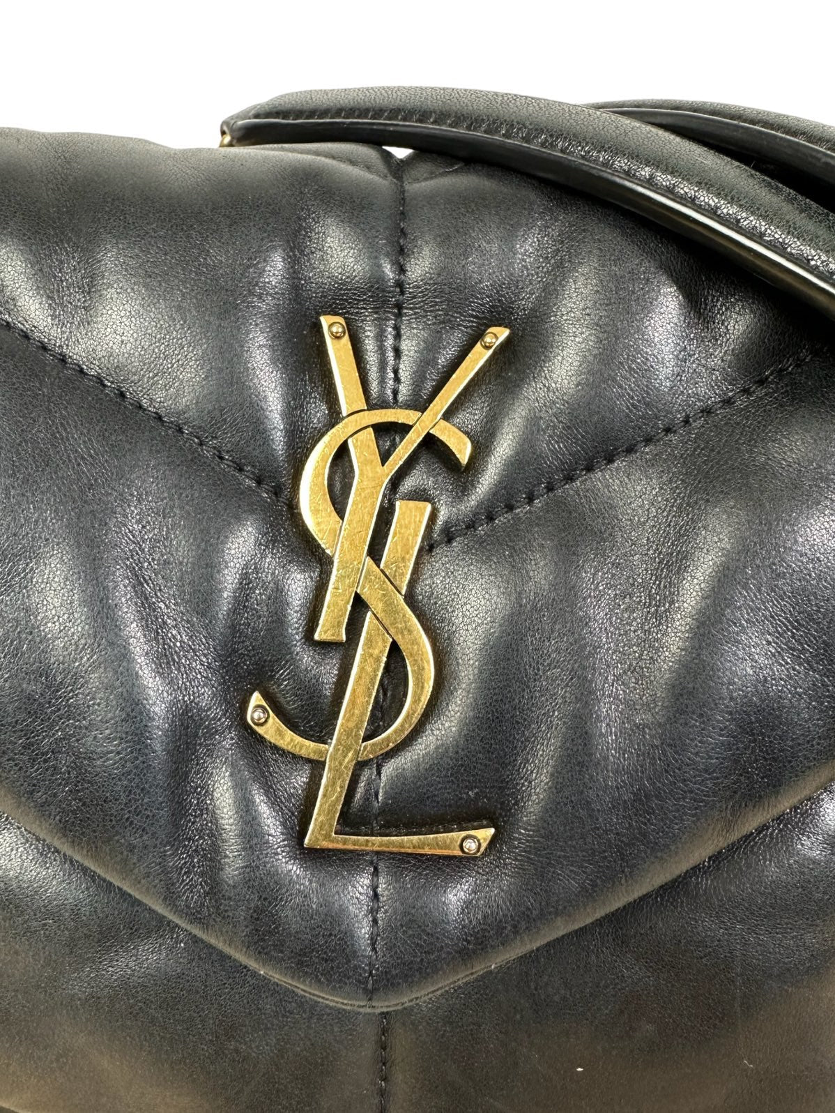 Yves Saint Laurent borsa Lou Lou in pelle. — foto 4