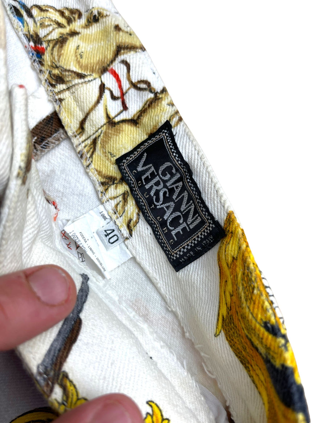 Gianni Versace pantaloni 90s — foto 4