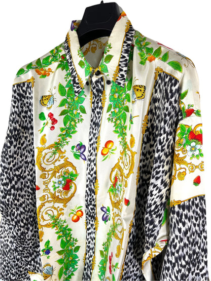 Gianni Versace camicia in seta