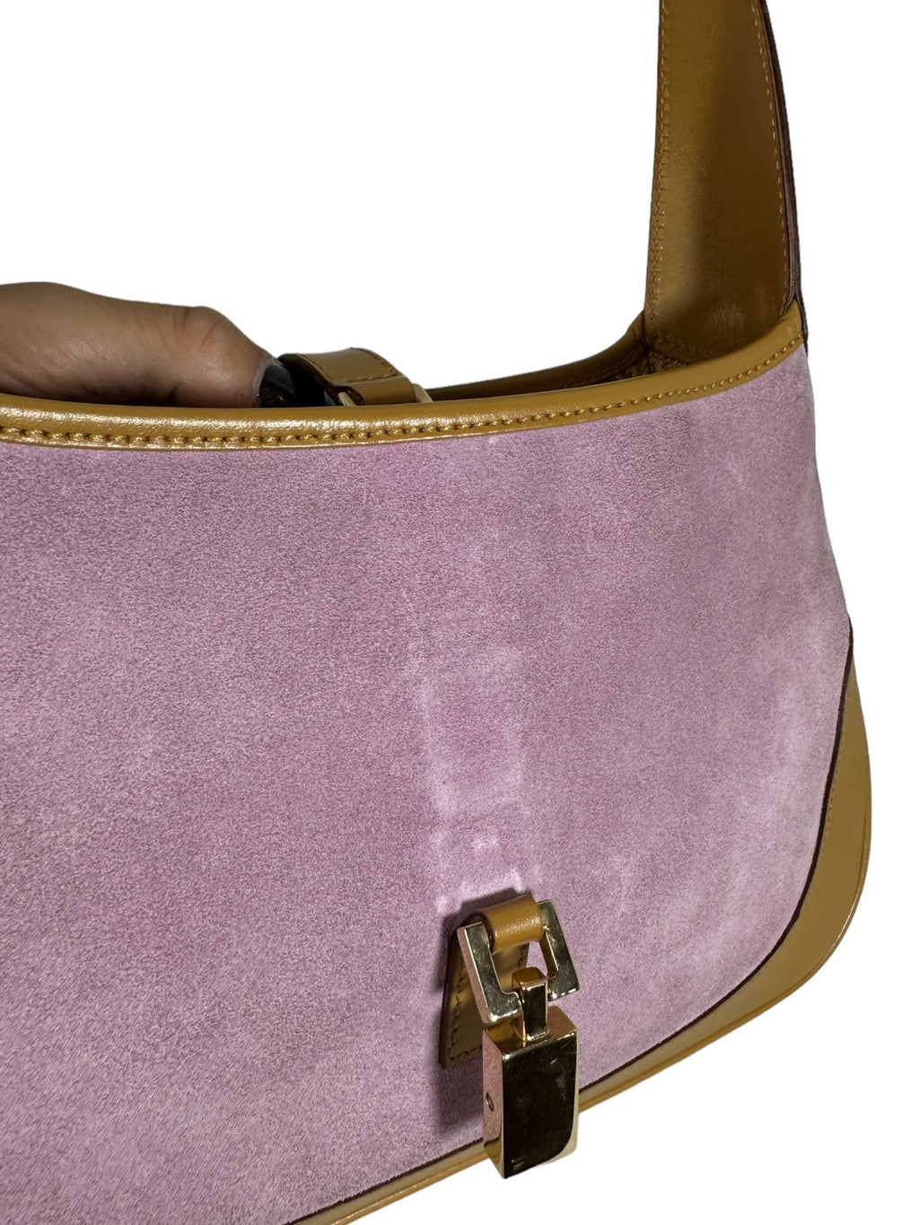 Gucci borsa mini Jackie vintage lilla. — foto 11