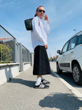 Jean Paul Gaultier gonna pantalone con ricamo.