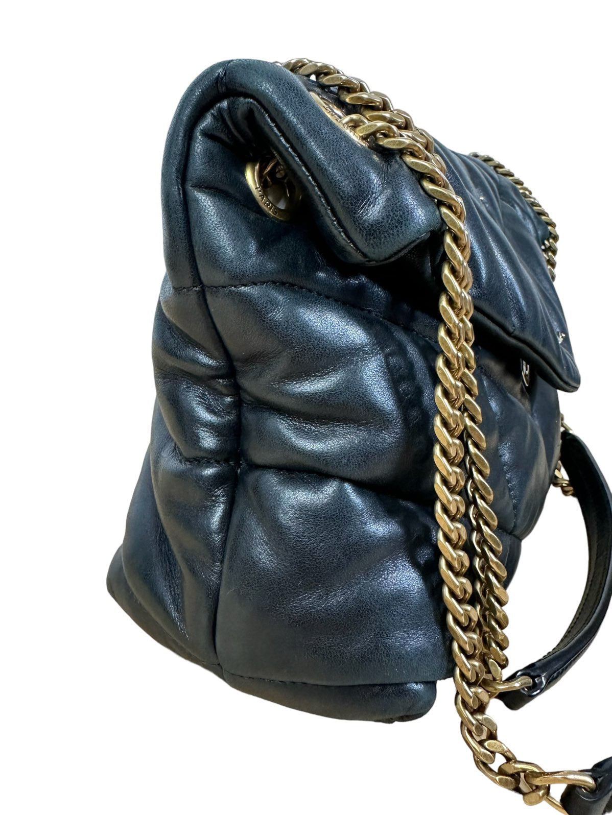 Yves Saint Laurent borsa Lou Lou in pelle. — foto 6