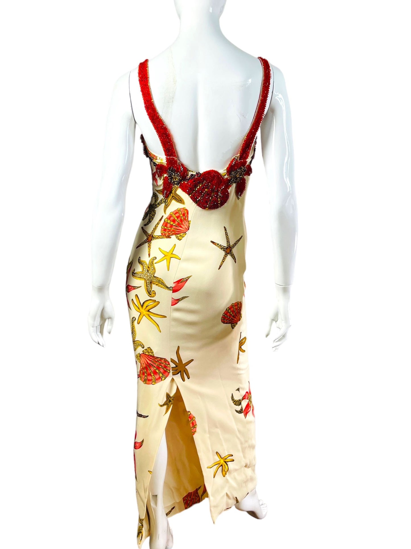 Gianni Versace abito sea shell 1992