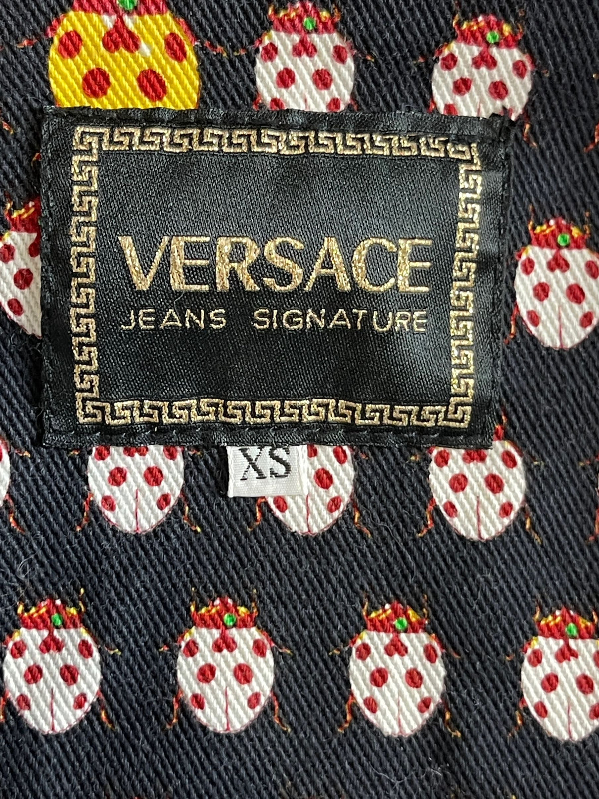 Versace vintage giacca coccinelle — foto 4