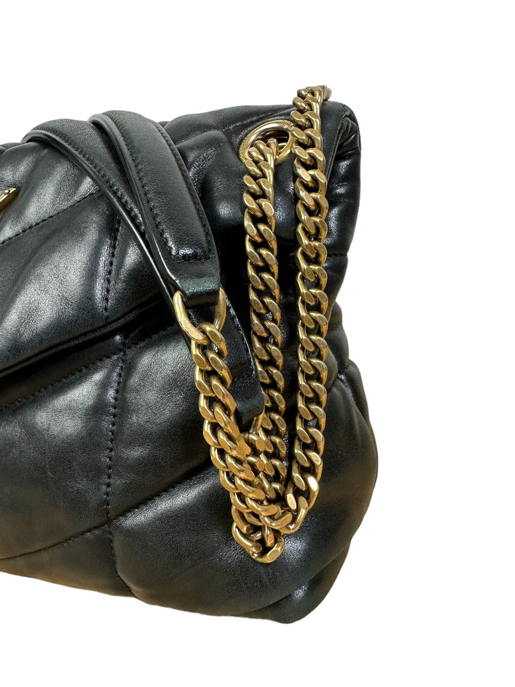 Yves Saint Laurent borsa Lou Lou in pelle. — foto 3