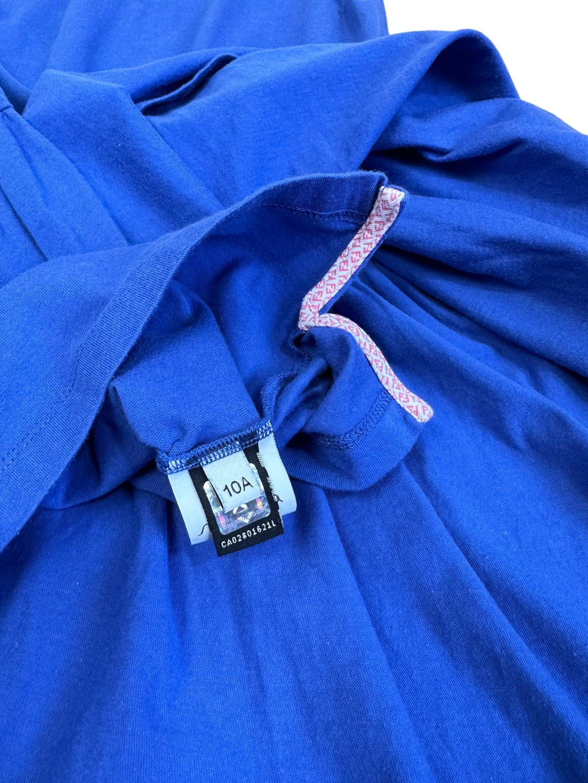Fendi Mini abito vintage blu. (S)