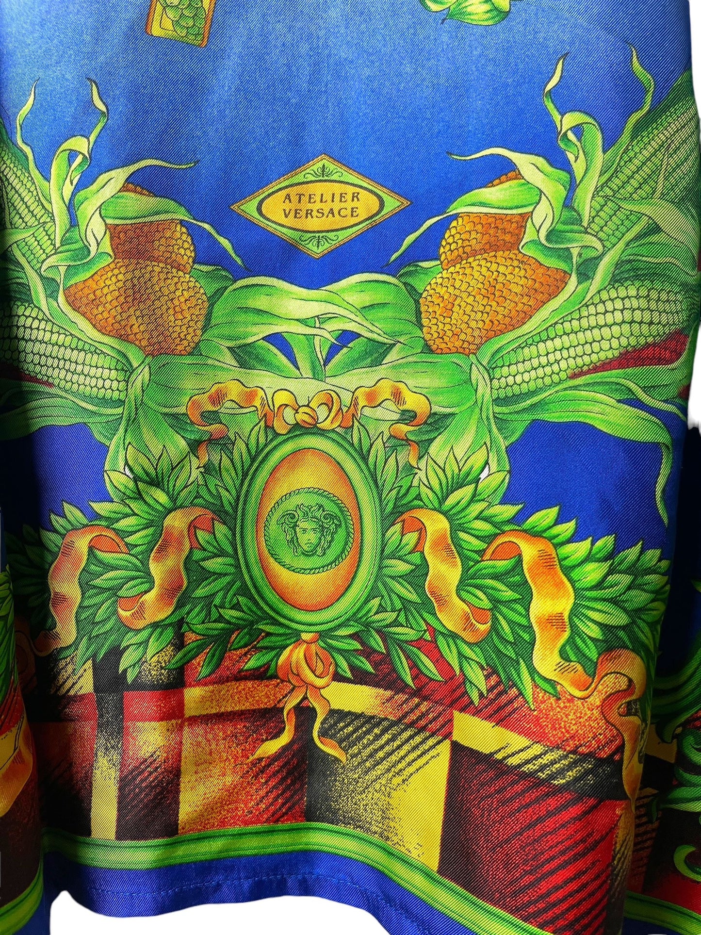 Gianni Versace camicia in seta