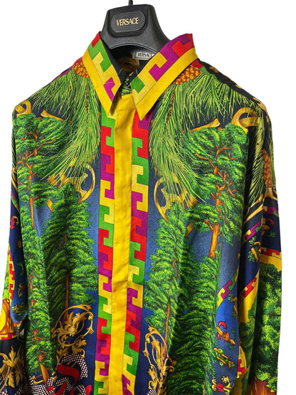Gianni Versace camicia in seta