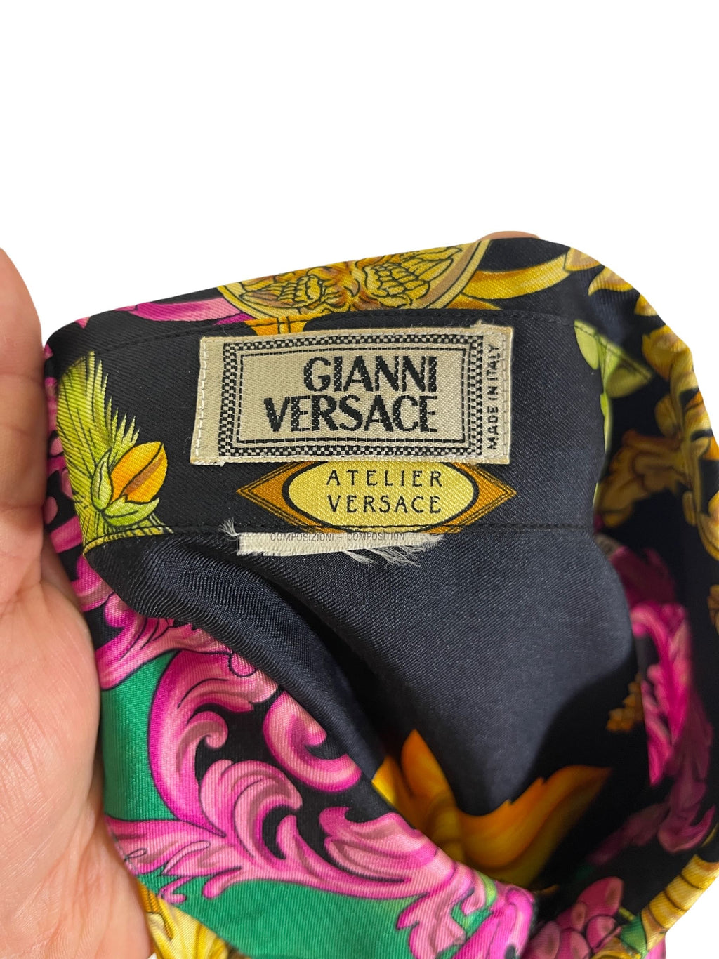 Gianni Versace camicia in seta — foto 2