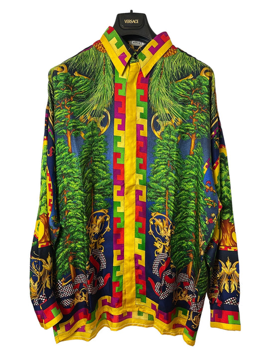 Gianni Versace camicia in seta