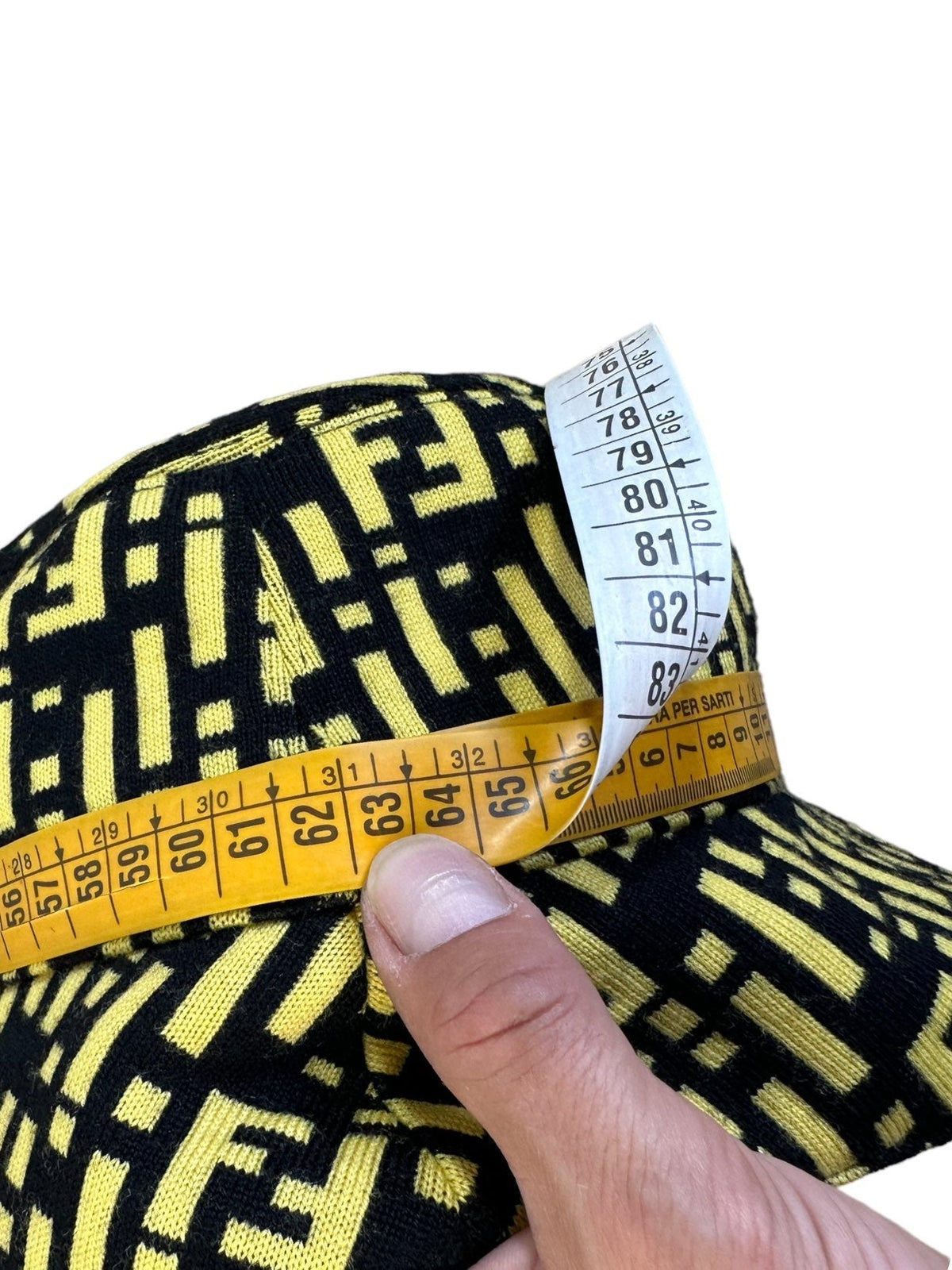 Fendi cappello alla pescatora in lana. — foto 8