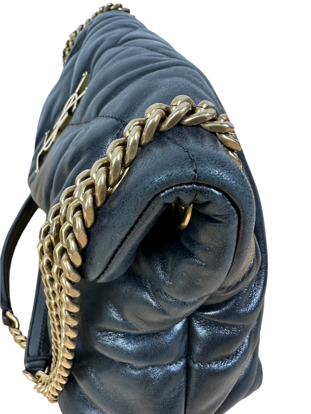 Yves Saint Laurent borsa Lou Lou in pelle. — foto 10