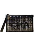 Chanel pochette logo.