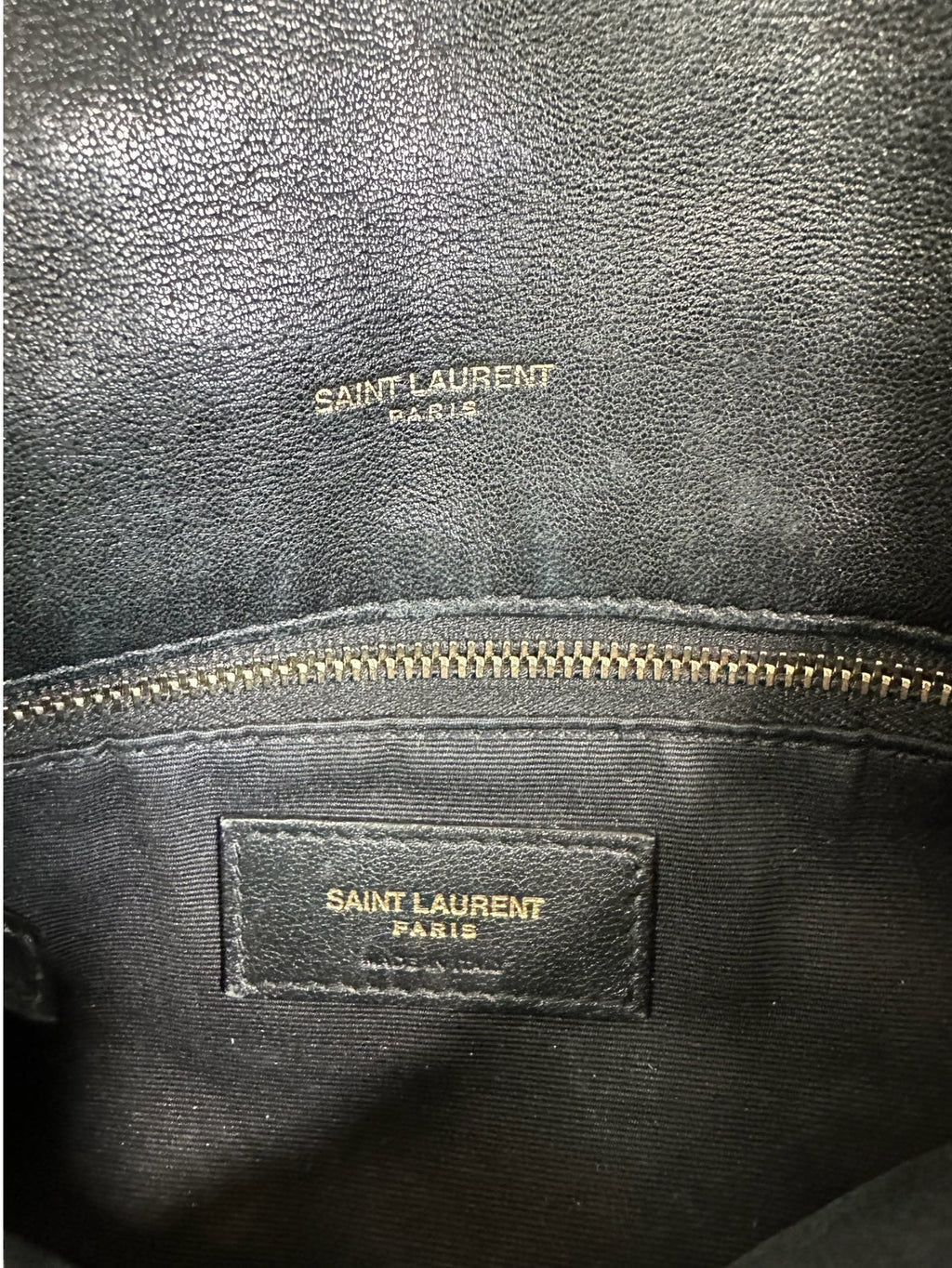 Yves Saint Laurent borsa Lou Lou in pelle. — foto 16