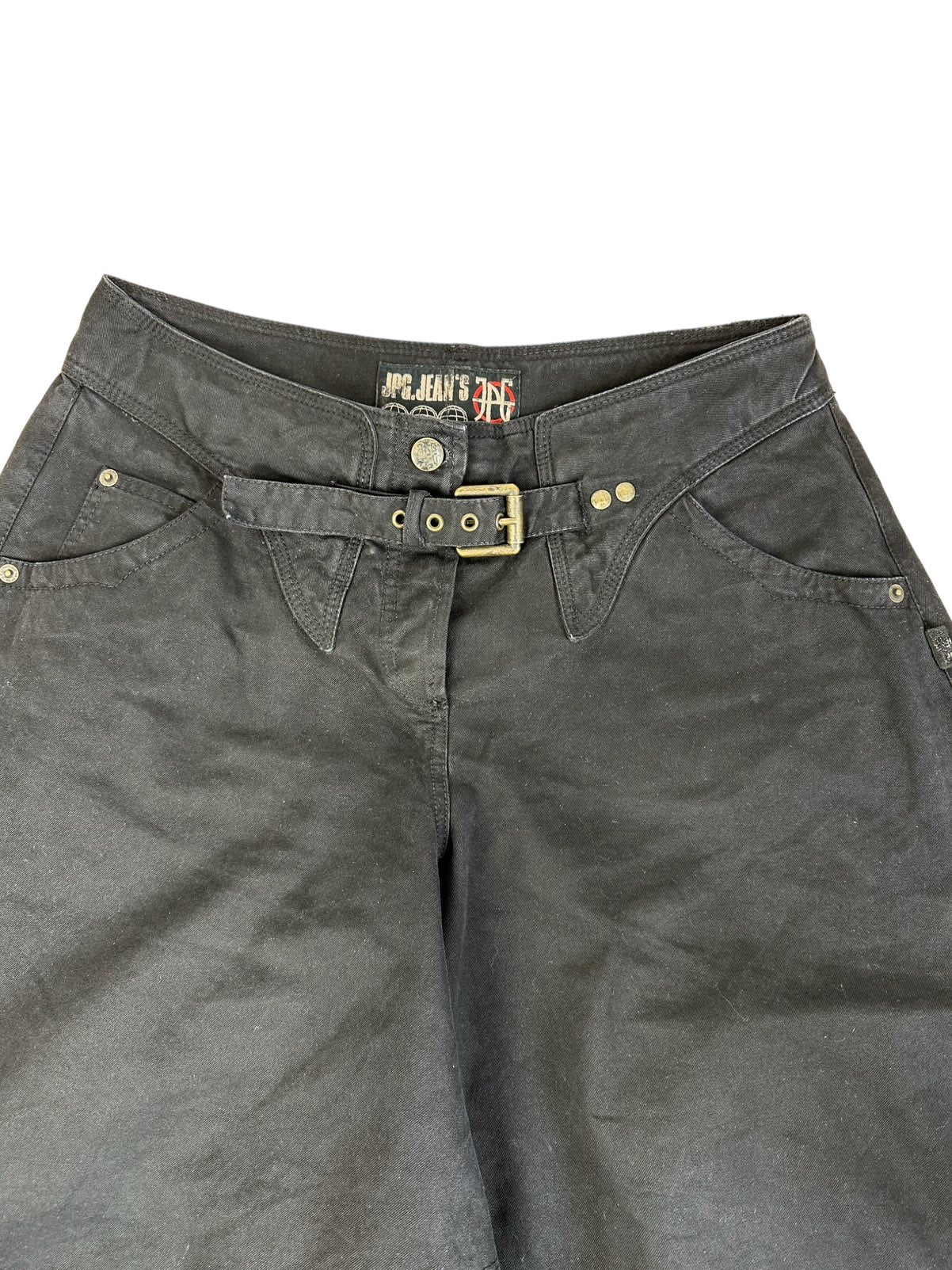 Jean Paul Gaultier gonna pantalone con ricamo. (L)