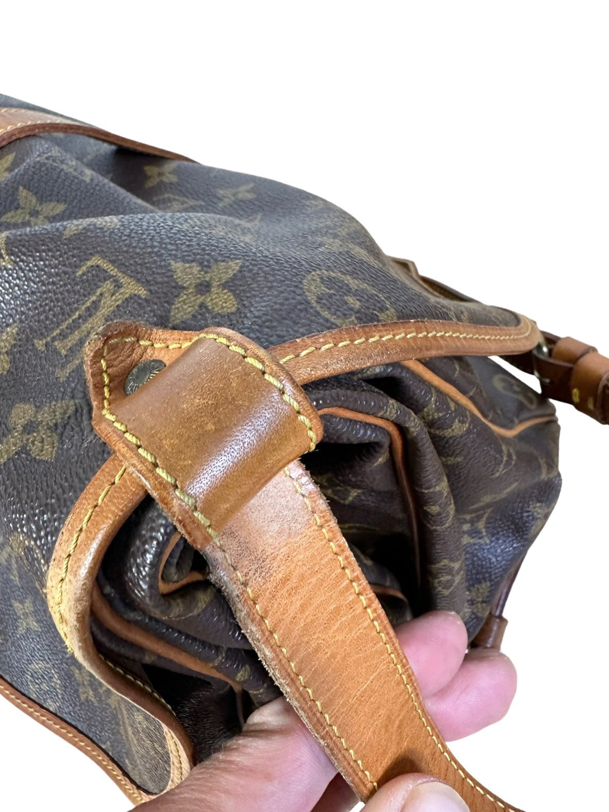 Louis Vuitton borsa Saumur vintage.