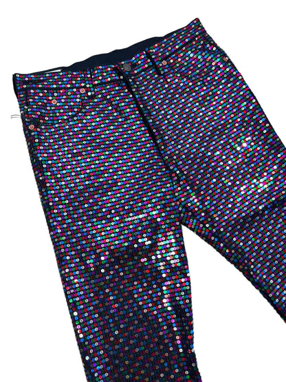 Gucci pantaloni in paillettes