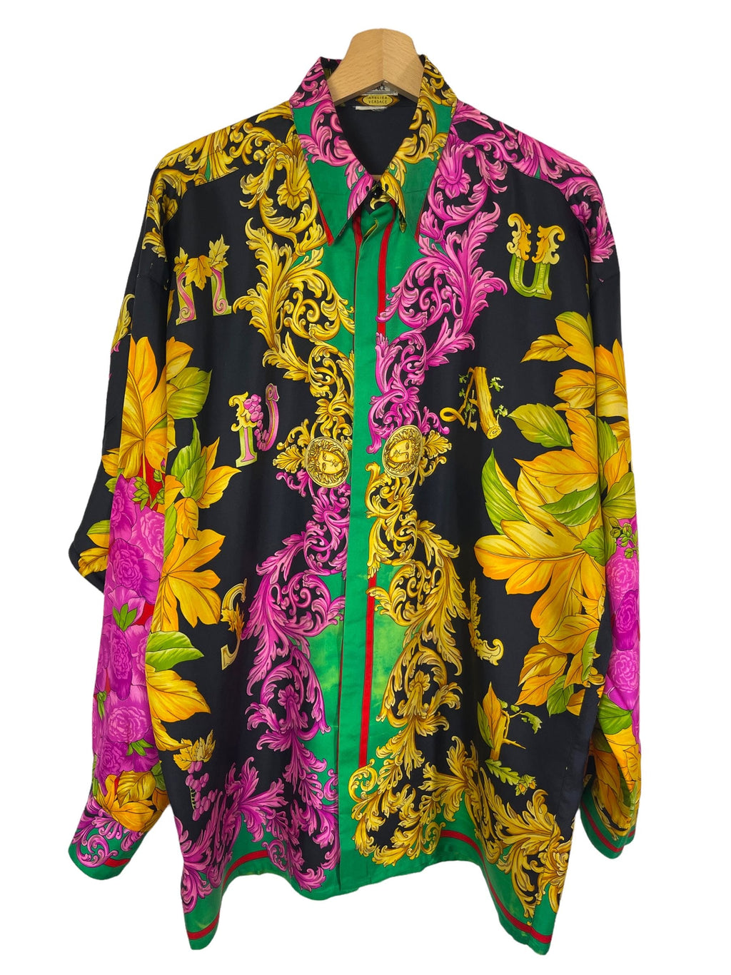 Gianni Versace camicia in seta