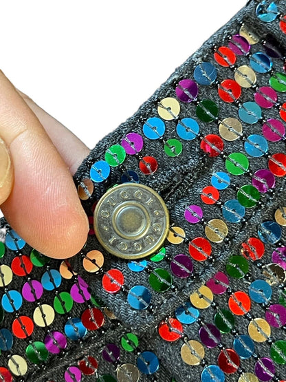 Gucci pantaloni in paillettes