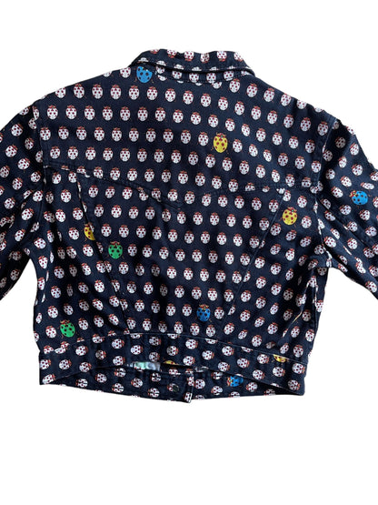 Versace vintage giacca coccinelle