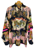 Gianni Versace camicia in seta