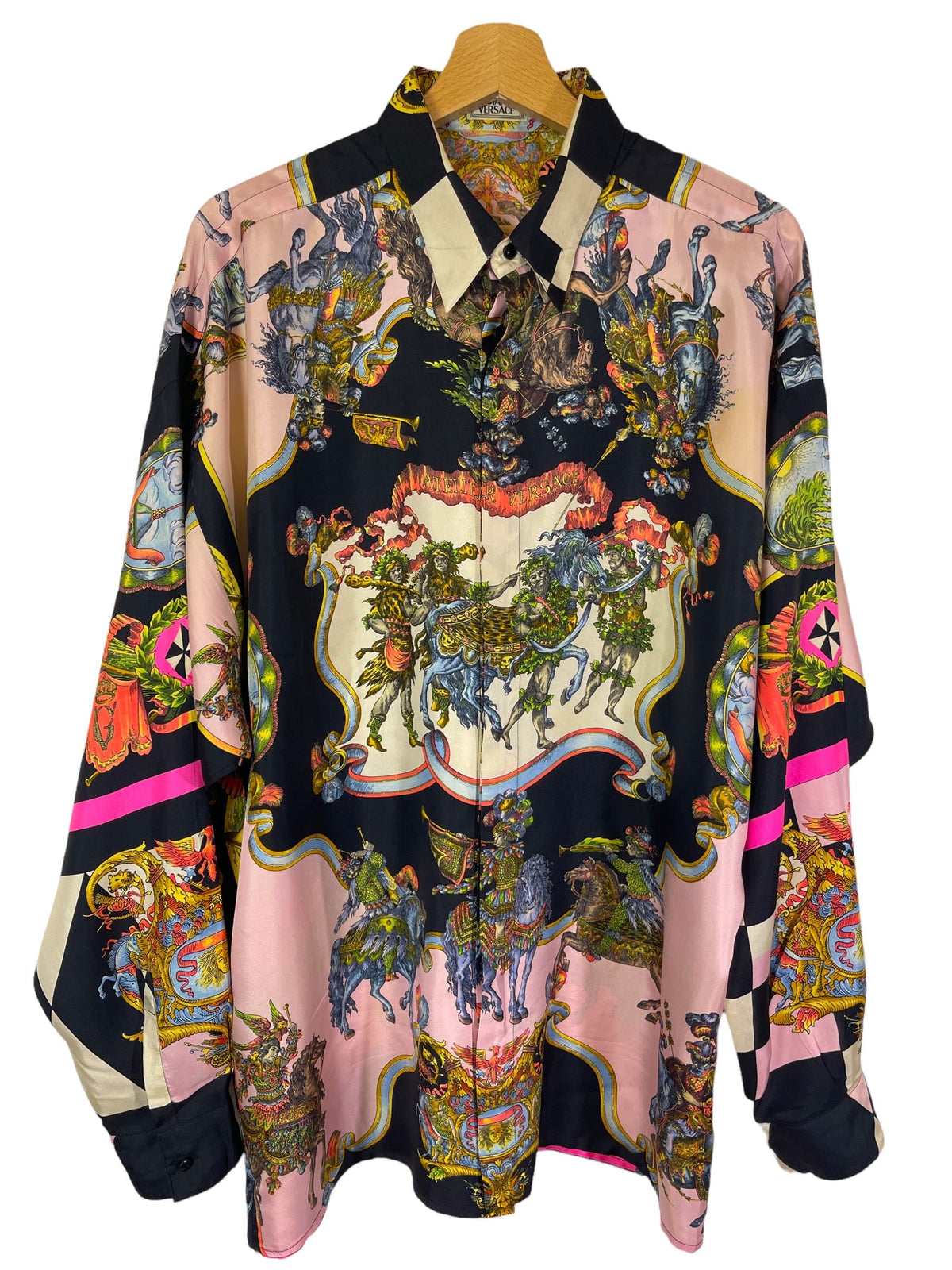 Gianni Versace camicia in seta