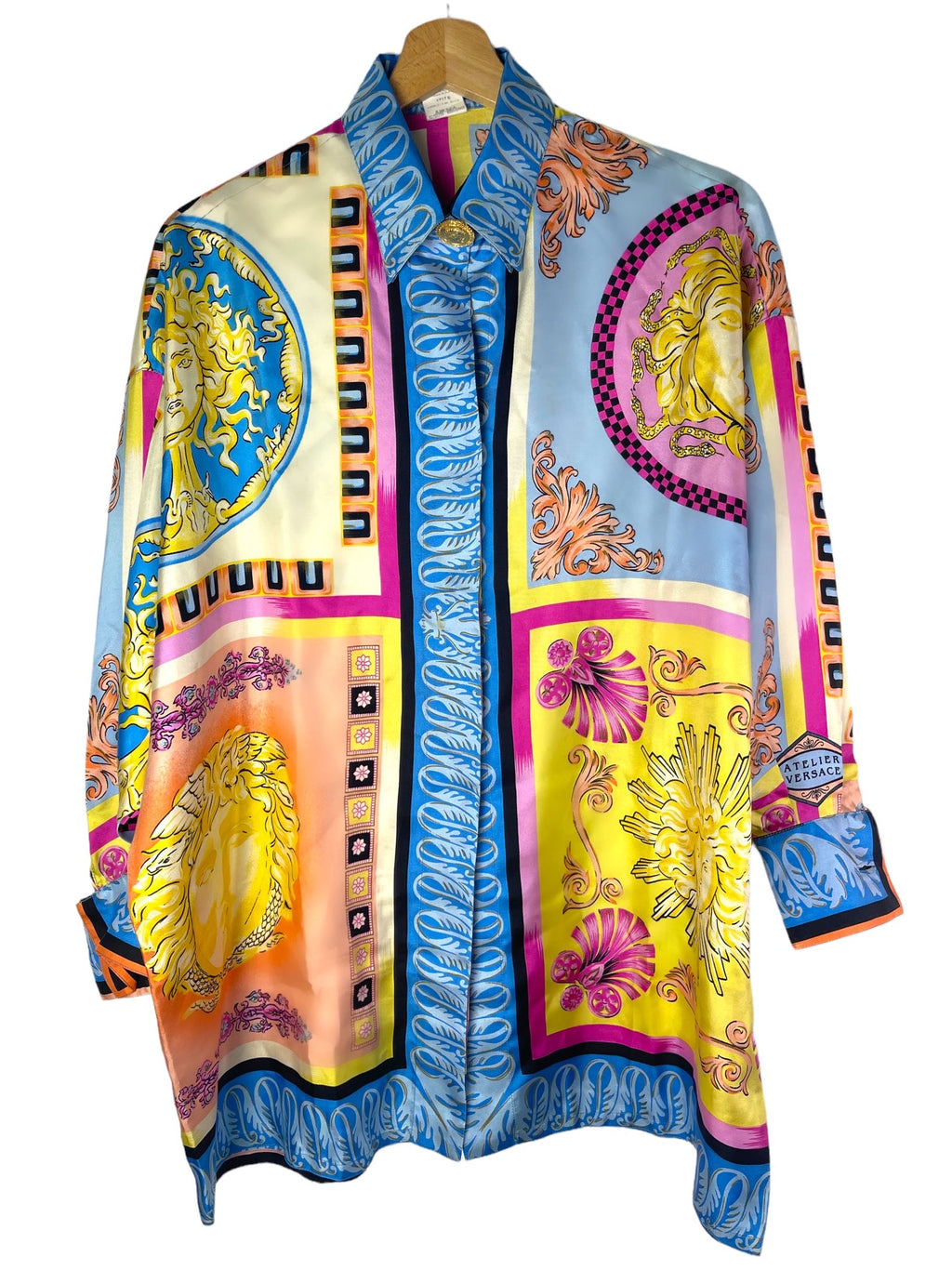 Gianni Versace camicia vintage in seta