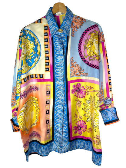 Gianni Versace camicia vintage in seta