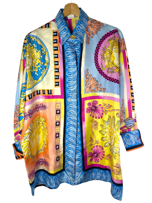Gianni Versace camicia vintage in seta