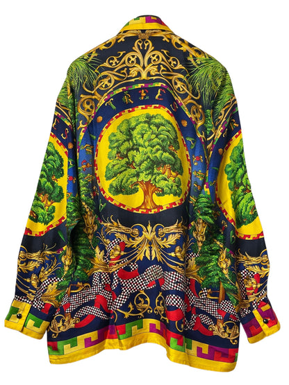 Gianni Versace camicia in seta