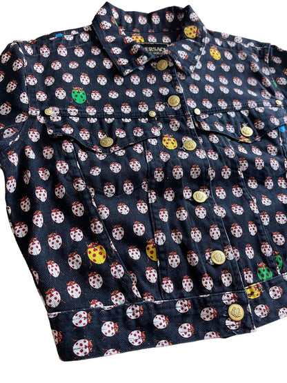 Versace vintage giacca coccinelle