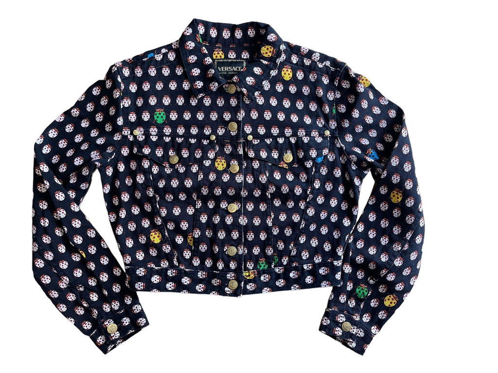 Versace vintage giacca coccinelle
