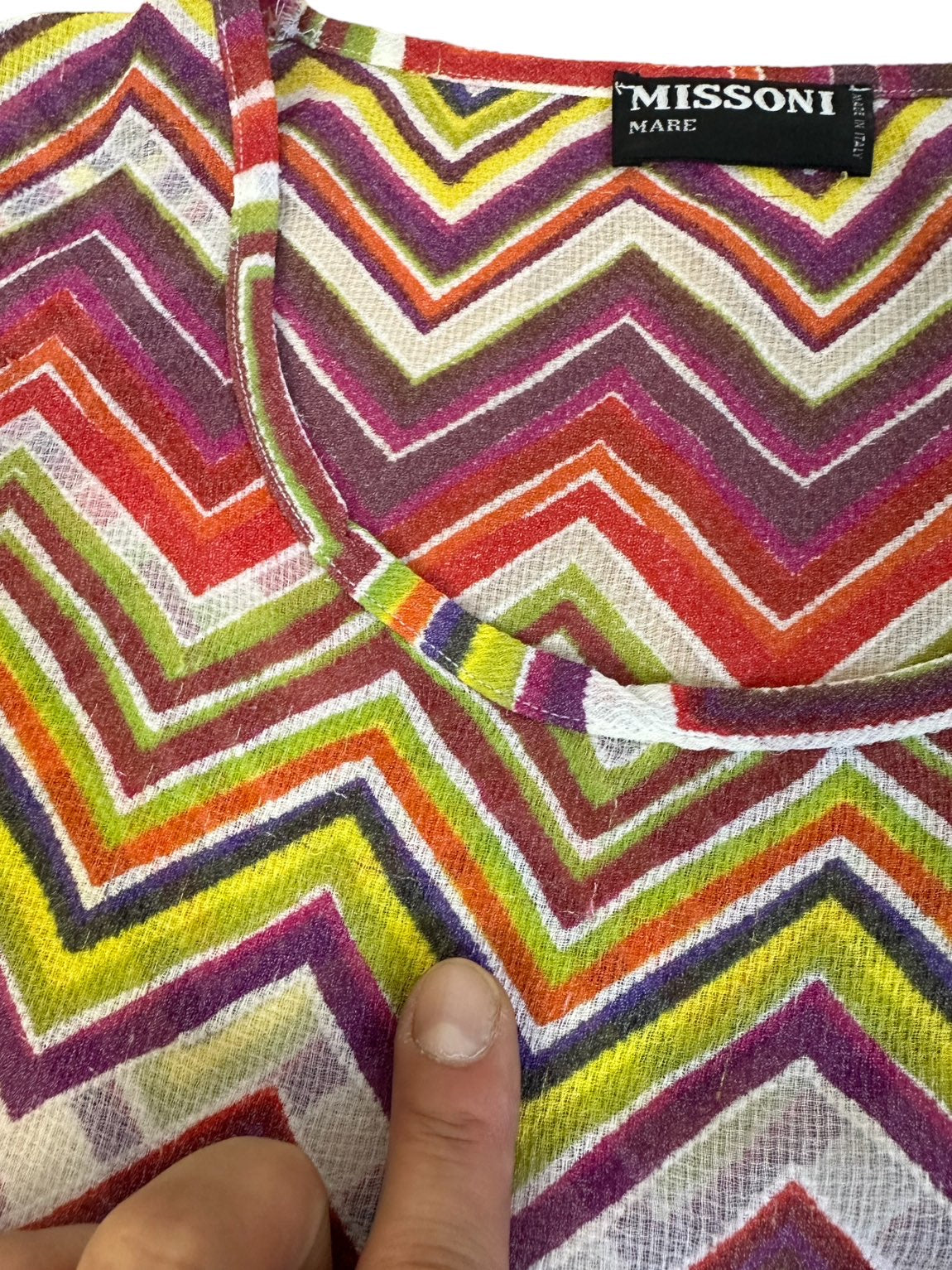 Missoni mare abito lungo. (L)