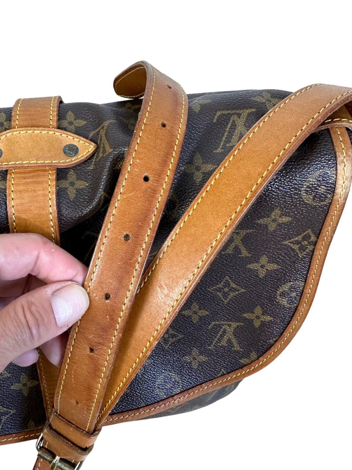 Louis Vuitton borsa Saumur vintage. — foto 12