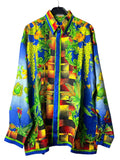 Gianni Versace camicia in seta