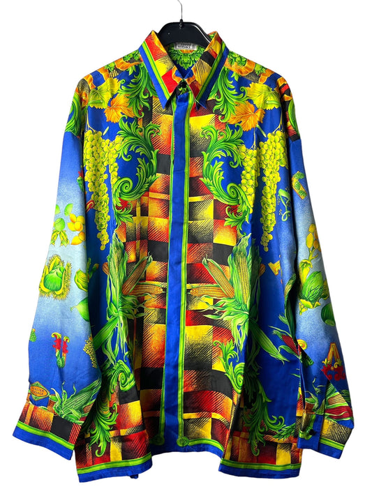 Gianni Versace camicia in seta
